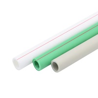 Tuyau PPR Jinye C11 Blanc Flexible Durable Léger pour l'Alimentation en Eau et les Conduites Électriques Certifié CE ISO Longueur 1~20M