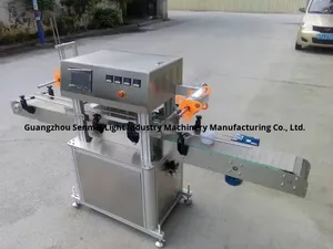 Hoàn toàn tự động nhựa có thể niêm phong máy cho dây chuyền lắp ráp <span class=keywords><strong>LED</strong></span> nguồn ánh sáng DC điện cho lá nhôm PET/PP chai niêm phong - Product Image 4
