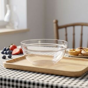 Bols en plastique PS transparents de qualité supérieure, durables, de qualité alimentaire, écologiques, compatibles lave-vaisselle, personnalisables pour les fruits et salades à emporter - Product Image 4