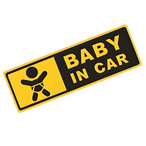 Pegatina extraíble para coche, pegatina reflectante impermeable de alta calidad para suelo, bebé en coche, mamá en coche, estudiante, conductor, salida de fábrica - Product Image 3