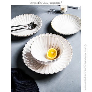 <span class=keywords><strong>Vaisselle</strong></span> en céramique de chrysanthème, vente en gros, four japonais changé, ensembles d'assiettes ménagères, <span class=keywords><strong>vaisselle</strong></span> en céramique - Product Image 6