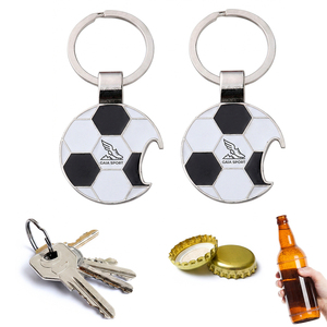 Llavero Promocional de Torneo de Fútbol Vintage de Acero Inoxidable Ranguo, Abridor de Botellas con Logotipo de Equipo Personalizado, Impermeable y Ligero - Product Image 3