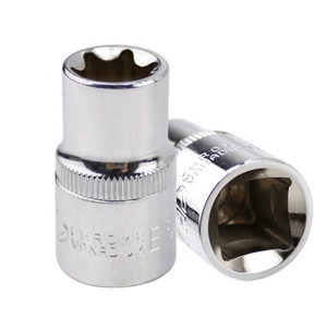 E4-E18 Female <strong>E</strong>-Torx Star <strong>Socket</strong> <strong>Set</strong> With Storage Rail - Product Image 1