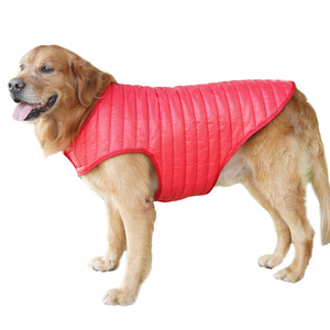 Manteau réversible imperméable en coton pour chiens de grande race, vêtements chauds pour l'hiver - Product Image 5