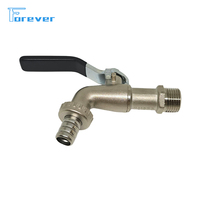 Robinet de raccords de tuyauterie en laiton entier en gros de haute qualité G1/2 robinets pour robinet d'eau de Machine à laver de jardin extérieur