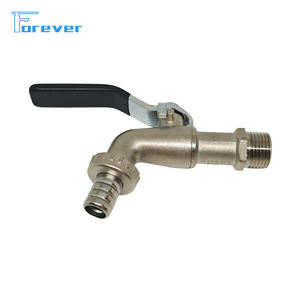 Высокое качество, оптовая продажа, цельные латунные краны G1/2, фитинги, кран для садовой стиральной машины - Product Image 2