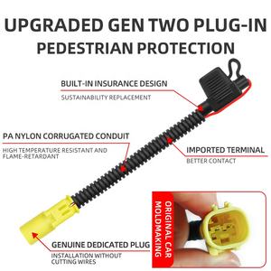 Para Honda, sistema de protección de peatones montado en el capó, dispositivo de protección para peatones de coche automotriz, equipo de vehículo - Product Image 3