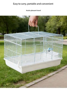 Gabbia Portatile per Piccoli Animali, Ampio Spazio Universale per Pappagalli e Criceti, Trasportino Traspirante e Lavabile - Product Image 2