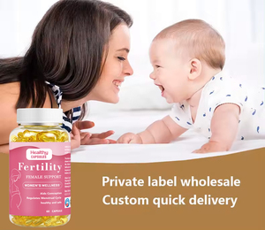 Capsules de fertilité féminine OEM, renforcement de la conception, équilibre hormonal, complément alimentaire pour la santé, grossesse, stimulation de la fertilité des femmes - Product Image 5