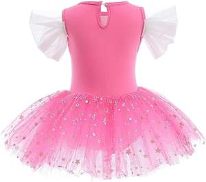 Vestido Tutú de Algodón Lito Angels Princess Ballerina para Niñas, Estampado de Estrellas, Ropa de Baile, Falda Leotardo, Edad 18 Meses a 8 Años - Product Image 2