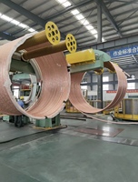 Usine en gros 1/4 et 3/8 pouces rouleau de tuyau en cuivre ASTM - C10200 C12000 T3 Tu2 15mt X 0.70mm tube de bobine de cuivre