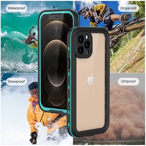 Custodia impermeabile IP68 per <span class=keywords><strong>iPhone</strong></span> 14 <span class=keywords><strong>Pro</strong></span> <span class=keywords><strong>Max</strong></span> Red Pepper Clear <span class=keywords><strong>Cover</strong></span> Diving Underwater Swim custodia per telefono sportivo all'aperto 14 13 12 <span class=keywords><strong>11</strong></span> - Product Image 5