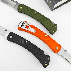Cuchillo de Bolsillo Pequeño BK 110 Slim DIY OEM de Acero Inoxidable, 3.15 Pulgadas, con Fibra de Nailon, para Camping, Defensa Personal y Frutas - Product Image 4