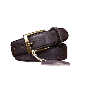 Cinturón de cuero de vaca genuino de doble cara lavado con agua Vintage de alta calidad para mujer, cinturón vaquero de moda, hilo de coser - Product Image 6