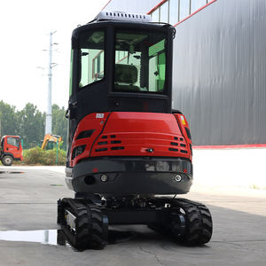 จัดส่งฟรีระบบไฮดรอลิกรถแทรกเตอร์ขนาดกะทัดรัดมินิแทร็กเครื่องขุดพร้อมสิ่งที่แนบมาใช้ในบ้าน - Product Image 5