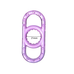 Cigar Rings <b>TPE</b> Delay Penis Ring For Male Pleasure Transparent Black Pink Purple - Product Image 2