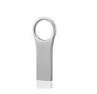 Clé usb en métal de haute qualité avec logo OEM personnalisé, 16 go, 32 go, 64 go, 128 go, 2.0 3.0, porte-clés
