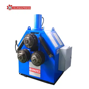 CE W24S-45 tube 3 roller profile bending machines square tube bending machine iron rod bending machine