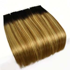 Extensiones de Cabello con Cinta Adhesiva de Alta Calidad, Cabello Remy Virgen Europeo, 100% Cabello Humano - Product Image 1