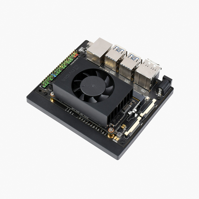 brand-newAlternative for Jetson Xavier NX AI Development Board, 8/16GB Development kit with 128G SSD, power adapter and cooling