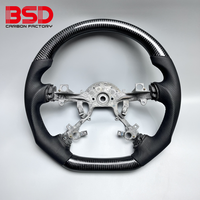 Volant sport en fibre de carbone et cuir BSD pour Mitsubishi Pajero IV/V97/V93 Montero (2006-2021)