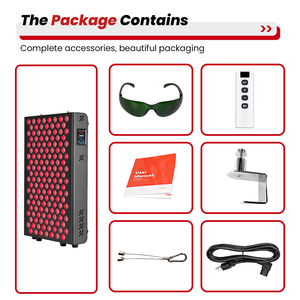 Panel de Terapia de Luz LED de Grado Médico IDEARED de 5 Longitudes de Onda, Panel de Terapia de Luz Infrarroja y Roja para Uso Doméstico - Product Image 5