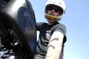 La cara blanca novela bicicleta Retro de diseño de seguridad de <span class=keywords><strong>moto</strong></span> <span class=keywords><strong>casco</strong></span> de la motocicleta - Product Image 3