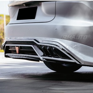 <b>Car</b> Rear Bumper Lip Splitter <b>Diffuser</b> Spoiler Bumper Guard Body Kit For NIO ET7 <b>Car</b> Accessories - Product Image 5