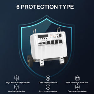 Banque d'énergie solaire à onde sinusoïdale pure 2400W 2560WH LiFePO4 batterie externe Station de camping <span class=keywords><strong>valise</strong></span> extérieure - Product Image 4