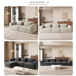 Modern Vacuum Compressed <strong>Sofa</strong> Tofu Height Density Sponge Modular <strong>Sofa</strong> for Living Room <strong>Cord</strong> <strong>Sofa</strong> - Product Image 4