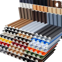 Panneaux muraux décoratifs pour intérieurs d'hôtels, panneaux WPC emboîtables pour salles de sauna, panneaux 3D en imitation marbre