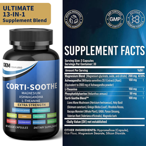 Offre Spéciale : Complément Calme & Concentration Ashwagandha Magnésium L-Théanine pour le Soulagement du Stress, la Clarté Mentale et le Soutien à la Relaxation Profonde - Product Image 4