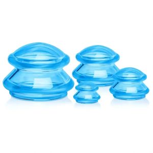 Set di 4 Massaggiatori per Terapia Cupping Facciale, in Silicone Ecologico per Alimenti, Benefici per il Sollievo dal Dolore e la Terapia Muscolare - Product Image 6