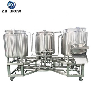 Kit de brassage de bière 100L 300L 500L avec système de brasserie nano clé en main pour la bière artisanale et la mini-brasserie - Product Image 1