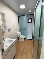 Villa conteneur pliable et extensible de 20 pieds, 4 chambres, maisons modulaires ignifuges