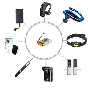 중국 제조업체 3.7V 451225 451525 2-와이어 451040 451060 135mah 260mah 리포 배터리 셀 (TWS 블루투스 이어버드 및 스피커용) - Product Image 6