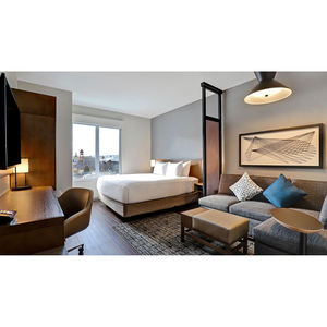 Armario de Banco de equipaje para hotel, mueble de cama de madera, mueble de lujo para hotel - Product Image 3