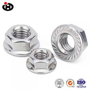 Écrou à bride hexagonale en acier inoxydable 304 A2-70 avec <span class=keywords><strong>rondelle</strong></span> <span class=keywords><strong>intégrée</strong></span> pour la résistance aux vibrations dans l'automobile et la machinerie - Product Image 2