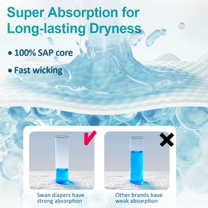 Pannolini a mutandina per neonati in offerta, pannolini usa e getta morbidi e traspiranti all'ingrosso per neonati - Product Image 2