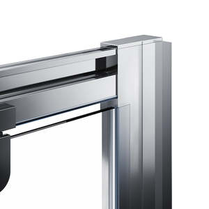 Pantalla de <span class=keywords><strong>ducha</strong></span> esquinera de una pieza, pivote estándar para <span class=keywords><strong>ducha</strong></span> de Australia y Nueva Zelanda, color blanco - Product Image 5