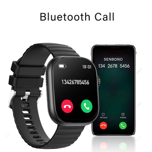 <span class=keywords><strong>Smartwatch</strong></span> SENBONO ZW39 da uomo, schermo grande da 2,01'', risposta alle chiamate, quadrante personalizzabile, monitoraggio della temperatura corporea e del sonno, <span class=keywords><strong>compatibile</strong></span> con iOS e <span class=keywords><strong>Android</strong></span> - Product Image 4