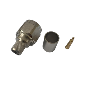 Precio de fábrica Conector Macho Hexagonal Conector tipo N Cable de comunicación de crimpado RG8 RG213 - Product Image 2