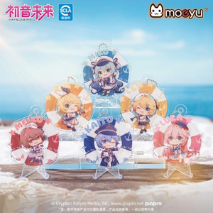 18 Cajas al por mayor de la serie Anime Moeyu Hatsune-Mikuu Tidal Song: Caja sorpresa de tarjetas fotográficas instantáneas y Caja sorpresa de insignias coleccionables - Product Image 5