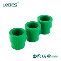 Raccord de réduction PPR à souder, raccord de réduction à emboîtement vert, raccord PPR certifié NSF DVGW CE ISO WRAS pour plomberie