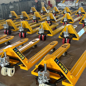 Pemasok Tiongkok harga pabrik penjualan langsung roda nilon susun panjang 3 Ton roda Pu truk palet tangan - Product Image 2