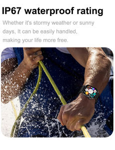 2025 Neue Smartwatch mit 3 Armbändern Herzfrequenz überwachung Smartwatch für Frauen Wasserdicht IP67 Mit Geschenk box für Männer - Product Image 6