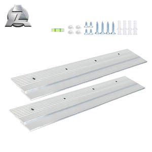 Support mural en forme de Z, fixation murale, attache française |   Résistant aux intempéries pour des applications intérieures et extérieures sécurisées - Product Image 1