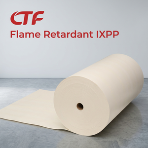แผ่นโฟม IXPP ทนไฟความหนาแน่นสูง ยี่ห้อ CYG <span class=keywords><strong>TEFA</strong></span> หนา 1.5-4 มม. ทนน้ำมัน สำหรับตกแต่งภายในรถยนต์และงานก่อสร้าง - Product Image 4