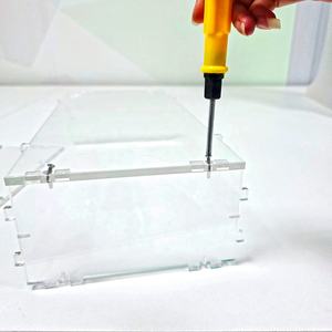 Vitrine d'exposition moderne et écologique en acrylique portable avec surface polie pour la <span class=keywords><strong>collection</strong></span> <span class=keywords><strong>ultra</strong></span> <span class=keywords><strong>premium</strong></span> 151 de Pokémon Celebrations - Product Image 6