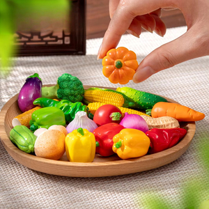 Accesorios decorativos de bolsa sorpresa para casa de muñecas, modelo en miniatura de <span class=keywords><strong>comida</strong></span> vegetal simulada de gran tamaño, para bricolaje y micropaisajes. - Product Image 3